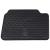 Covor pentru mașină 4 pcs Negru Cauciuc GartenMobel Dekor