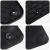 Covor pentru mașină 4 pcs Negru Cauciuc GartenMobel Dekor