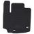 Covor pentru mașină 4 pcs Negru Cauciuc GartenMobel Dekor