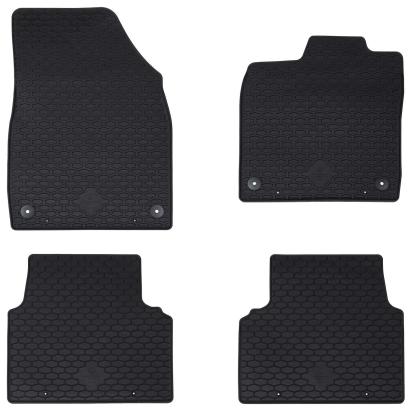 Covor pentru mașină 4 pcs Negru suitable for VW ID.3 2019- GartenMobel Dekor