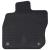 Covor pentru mașină 4 pcs Negru Cauciuc GartenMobel Dekor