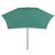 Umbrelă de soare cu stâlp de lemn 270 x 270 cm, verde GartenMobel Dekor