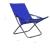 Scaune de plajă pliante, 2 buc., albastru, material textil GartenMobel Dekor
