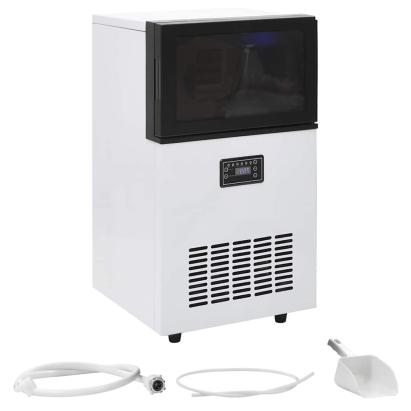 Aparat de făcut cuburi de gheață, negru, 45 kg / 24 h  GartenMobel Dekor