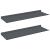 Raft suspendat Pe perete 2 pcs Antracit 60 x 18 x 2,5 cm Oțel GartenMobel Dekor