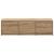 Cabinet TV Stejar Artizanal 140 x 34 x 40 cm Lemn compozit GartenMobel Dekor