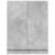 Dulap mașină de spălat, gri beton, 71x71,5x91,5 cm GartenMobel Dekor