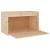 Dulap de perete, 60x30x35 cm, lemn masiv de pin GartenMobel Dekor