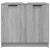 Dulap de baie, sonoma gri, 64,5x33,5x59 cm, lemn prelucrat GartenMobel Dekor