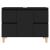 Dulap de chiuvetă, negru, 80x33x60 cm, lemn prelucrat GartenMobel Dekor