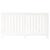 Mască pentru calorifer, alb, 153x19x84 cm, lemn masiv de pin GartenMobel Dekor