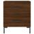 Noptiere, 2 buc., stejar maro, 40x35x47,5 cm, lemn compozit GartenMobel Dekor