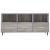 Dulap TV, gri sonoma, 102x36x50 cm, lemn prelucrat GartenMobel Dekor