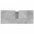Dulap pentru baie, gri beton, 80x33x60 cm, lemn compozit GartenMobel Dekor