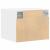 Dulap de perete, alb, 50x42,5x40 cm, lemn compozit GartenMobel Dekor