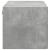 Dulap de perete, gri beton, 80x42,5x40 cm, lemn prelucrat GartenMobel Dekor