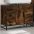 Dulap chiuveta de baie stejar fumuriu 80x33x60 cm lemn compozit GartenMobel Dekor