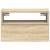 Noptiere de perete, 2 buc., stejar sonoma, 45x26x28,5 cm GartenMobel Dekor