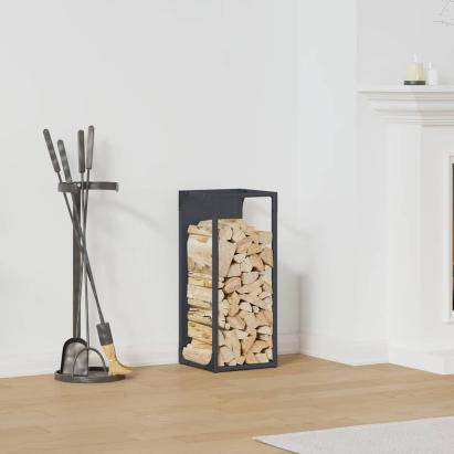 Suport pentru lemne de foc Antracit Oțel laminat la rece GartenMobel Dekor