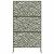 Ecran de intimitate Oliv 100 x 50 x 180 cm Oțel GartenMobel Dekor
