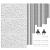 Ecran de intimitate Gri 100 x 50 x 180 cm Oțel GartenMobel Dekor