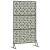 Ecran de intimitate Oliv 100 x 50 x 180 cm Oțel GartenMobel Dekor