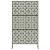 Ecran de intimitate Oliv 100 x 50 x 180 cm Oțel GartenMobel Dekor
