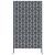 Ecran de intimitate Antracit 100 x 50 x 180 cm Oțel GartenMobel Dekor