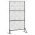 Ecran de intimitate Gri 100 x 50 x 180 cm Oțel GartenMobel Dekor