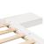 Cadru de pat cu headboard cu depozitare Maro 135 x 190 cm lemn GartenMobel Dekor