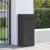 Cutie pentru colet cu depozitare Negru 41 x 38 x 103 cm Oțel GartenMobel Dekor