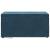Taburet albastru 81 x 41 x 40 cm Catifea și lemn stratificat GartenMobel Dekor
