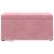 Taburet Roz 81 x 41 x 40 cm Catifea și lemn stratificat GartenMobel Dekor