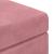 Taburet Roz 101 x 41 x 40 cm Catifea și lemn stratificat GartenMobel Dekor