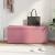 Taburet Roz 101 x 41 x 40 cm Catifea și lemn stratificat GartenMobel Dekor