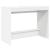 Birou pentru pat Alb 100 x 45 x 75 cm Lemn compozit GartenMobel Dekor