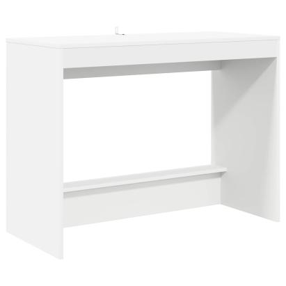 Birou pentru pat Alb 100 x 45 x 75 cm Lemn compozit GartenMobel Dekor