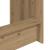 Birou pentru pat Stejar Artizanal 100 x 45 x 75 cm GartenMobel Dekor