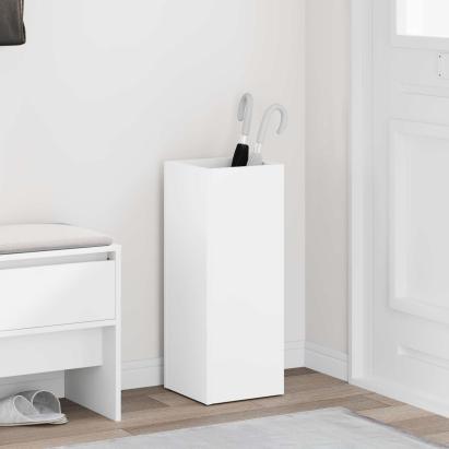 Suport pentru umbrele Alb 25 x 24,5 x 64 cm Lemn compozit GartenMobel Dekor