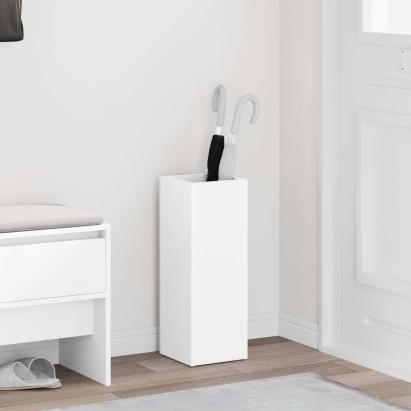 Suport pentru umbrele Alb 20 x 20 x 55,5 cm Lemn compozit GartenMobel Dekor