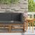 Sofa Colțar pentru Exterior Lemn Solid de Acacia natural GartenMobel Dekor