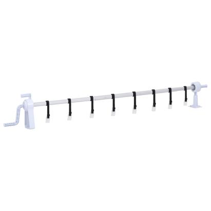 Derulator de prelată pentru piscină cu bază din plastic GartenMobel Dekor