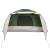 Cort de camping cu verandă 4 persoane, verde, impermeabil GartenMobel Dekor