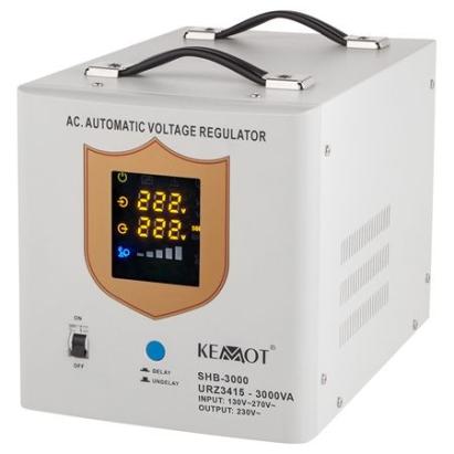 Stabilizator tensiune automat servo-motor 3000VA Kemot URZ3415 SafetyGuard Surveillance