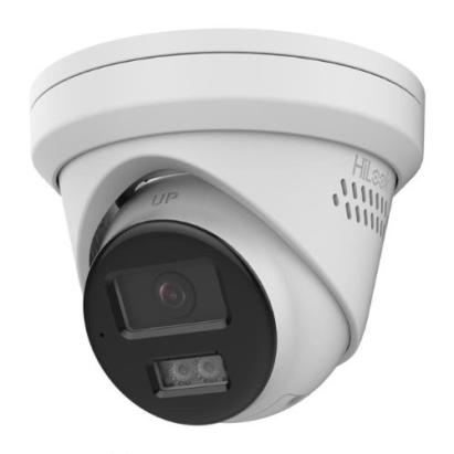 Camera IP Hikvision HiLook, 6MP 3K, Iluminare Duala, Alarma, Audio, PoE, IP67 - IPC-T260HAP-LUF/SL SafetyGuard Surveillance