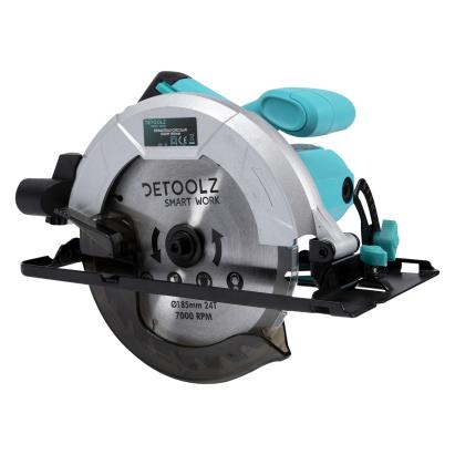 Fierăstrău circular manual Detoolz 1200W, disc 185 mm, ghidaj tăiere