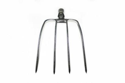 Furcă metalică cu 4 coarne, fără coadă, Micul Fermier GF-0027