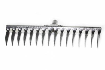 Grebla din metal cu 16 dinti, fara coada, Micul Fermier GF-0029