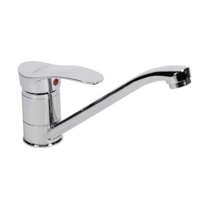 Baterie de bucătărie DS-91012 cu pipă lungă 28 cm, finisaj cromat