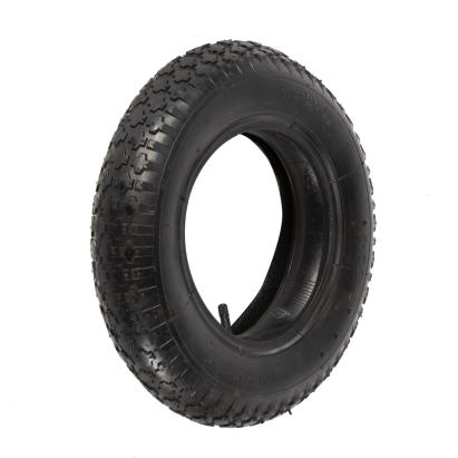 Cauciuc cu cameră Micul Fermier 3.50-8, profil floare, pentru roabă și utilaje